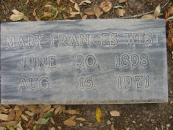 Mary Frances North West