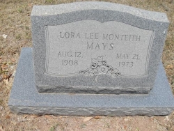 Lora Lee Monteith Mays