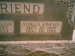 Athelia Simpson Friend