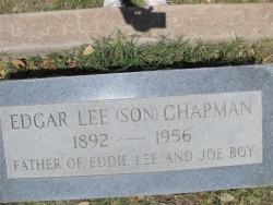 Edgar Lee "Son" Chapman :: Image