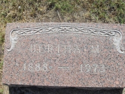 Bertha M.Chapman Cox