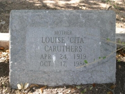 Louise "Cita" Caruthers
