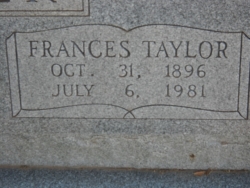 Frances Taylor Parker