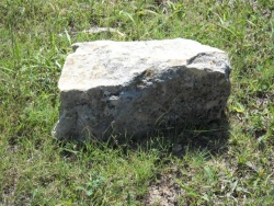 Stone Grave Marker BLock T, Row 2, Lot 45