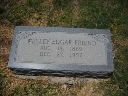 Wesley Edgar Friend