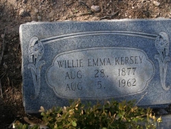Willie Emma Kersey