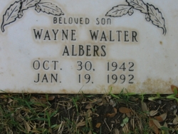 Wayne Walter Albers