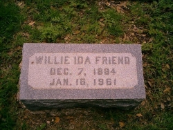 Willie Ida Friend