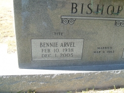 Bennie Arvel Bishop