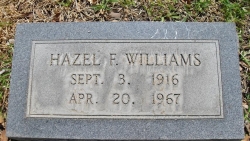 Hazel F. Williams