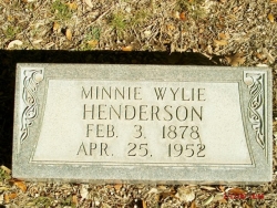 Minnie Wylie Henderson