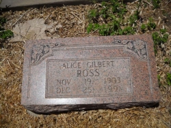 Alice Gilbert Ross