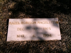 Hazel Robinson Hagelstein