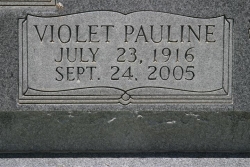 Violet Pauline Allen