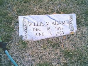 Willie M. Adams