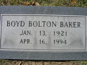 Boyd Bolton Baker