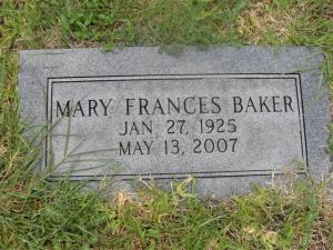 Mary Frances Baker