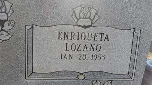 Enriqueta Lozono Borrego