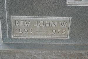 Rev. John Walkup Byrd