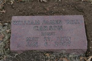 William James (Bill) Carson