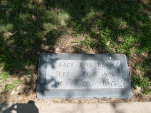 Grace Ann Cox Davis