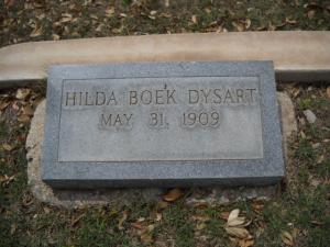 Hilda Boek Dysart