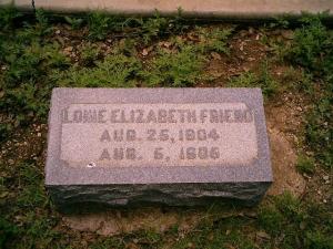 Lonie Elizabeth Friend