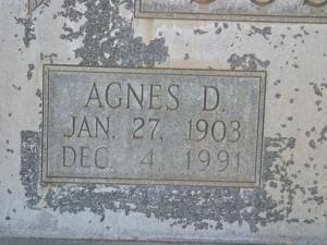 Agnes D. Joslin