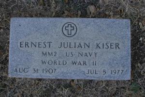 Ernest Julian Kiser "Red"