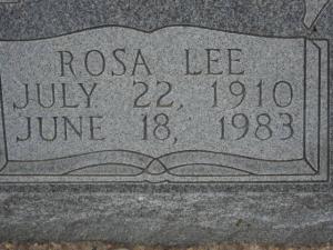 Rosa Lee Mason