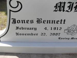 Jones Bennett "J.B." "Buster" Miller