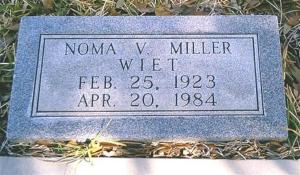 Noma V. "Wiet" Miller