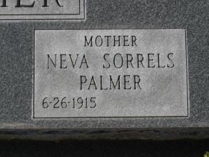 Neva Sorrels Palmer