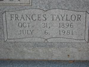 Frances Taylor Parker
