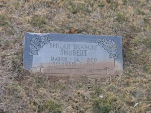 Beulah Blanche Shubert
