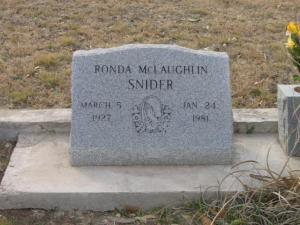 Ronda McLaughlin Snider