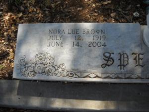 Nora Lue Brown Spencer