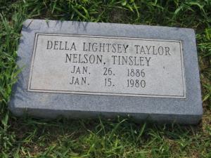 Della Mary  Lightsey Taylor Nelson Tinsley