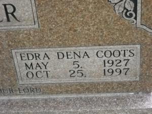 Edra Dena Coots Wagner