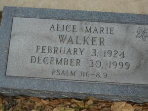 Alice Marie Walker