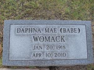 Daphna "Babe" Womack