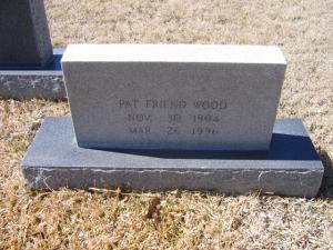 Pat Friend Wood