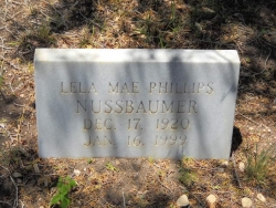 Lela Mae Phillips Nussbaumer