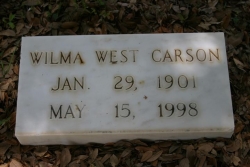 Wilma West Carson