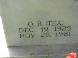 O. R. (Tex) Blanton