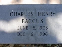 Charles Henry Baccus
