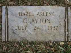 Hazel Arlene Clayton