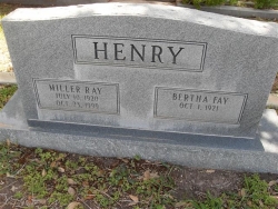 Miller Ray Henry