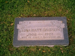 Edna "Happy" Davidson