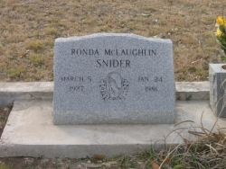 Ronda McLaughlin Snider